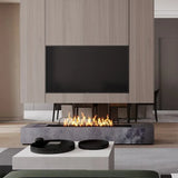 HearthArtSinn Ember 6 Bioethanol Real Fire Fireplace Core