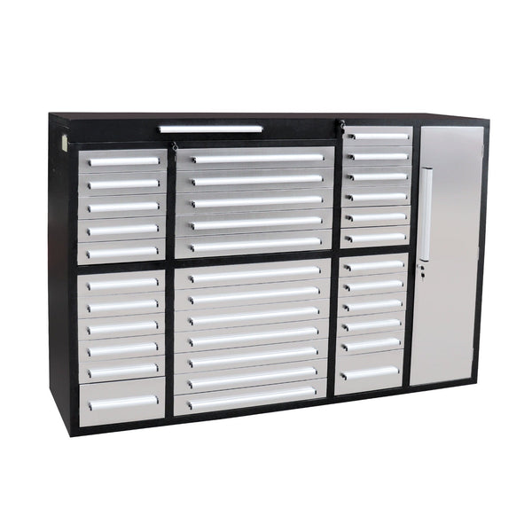 Chery Industrial 7ft Garage Storage Cabinet (35 Drawers & 1 Cabinet)