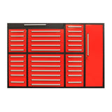 Chery Industrial 7ft Garage Storage Cabinet (35 Drawers & 1 Cabinet)