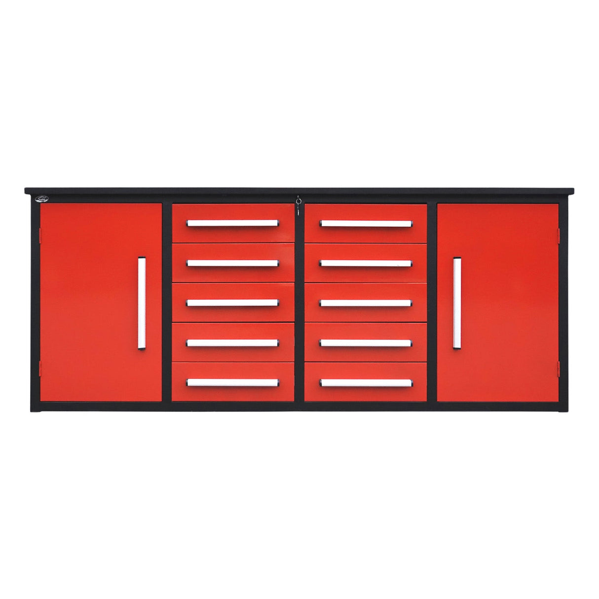 Chery Industrial 7ft Heavy Duty Workbench with 10 Drawers & 2 Cabinets