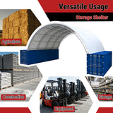 Arch Storage Shelter Single Truss Galvanized Frame Shipping Container Shelter