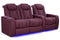 Valencia Tuscany Ultimate Luxury Leather Home Theater Seating