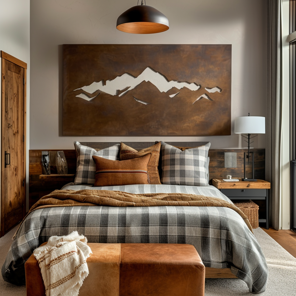 The Western Ascent - Metal Wall Art