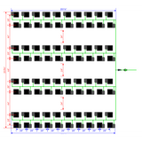 Alien Hydroponics EasyFeed 80 Pot 8 Row Kit
