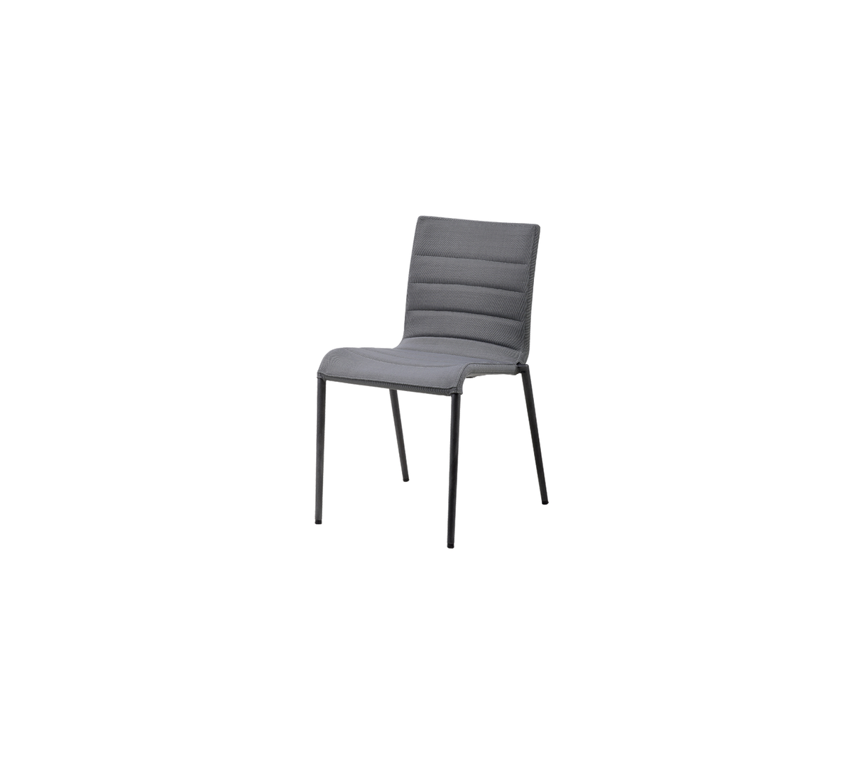 Core Outdoor Dining Chair Stackable Teak Aluminium