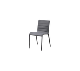 Core Outdoor Dining Chair Stackable Teak Aluminium