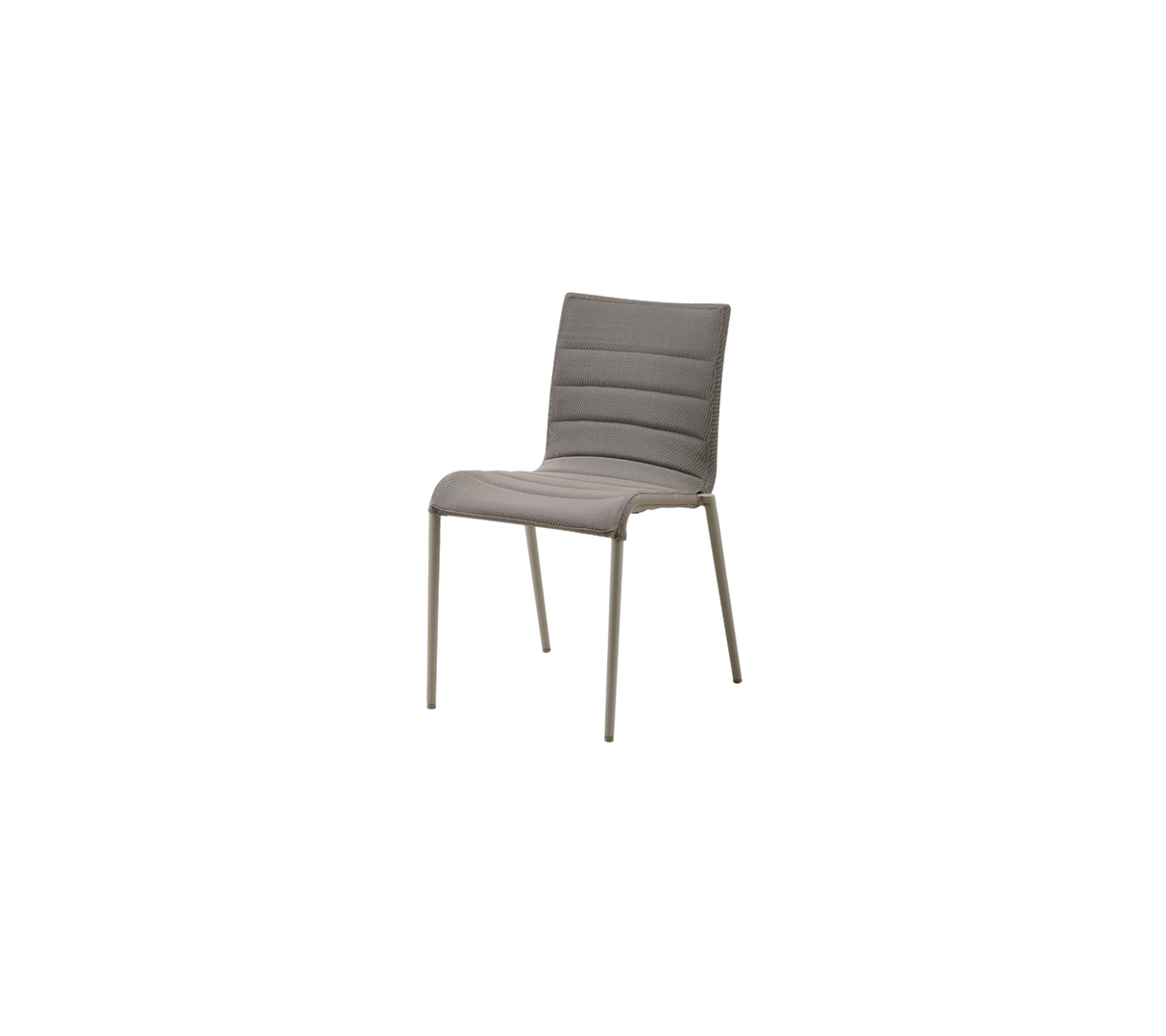 Core Outdoor Dining Chair Stackable Teak Aluminium