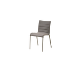 Core Outdoor Dining Chair Stackable Teak Aluminium