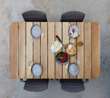 Core Outdoor Dining Table Teak Aluminium