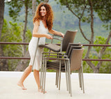 Core Outdoor Stackable Armchair Aluminium SoftTouch