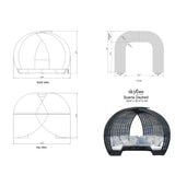 Skyline Design Sparta Daybed with Sunbrella Cushion