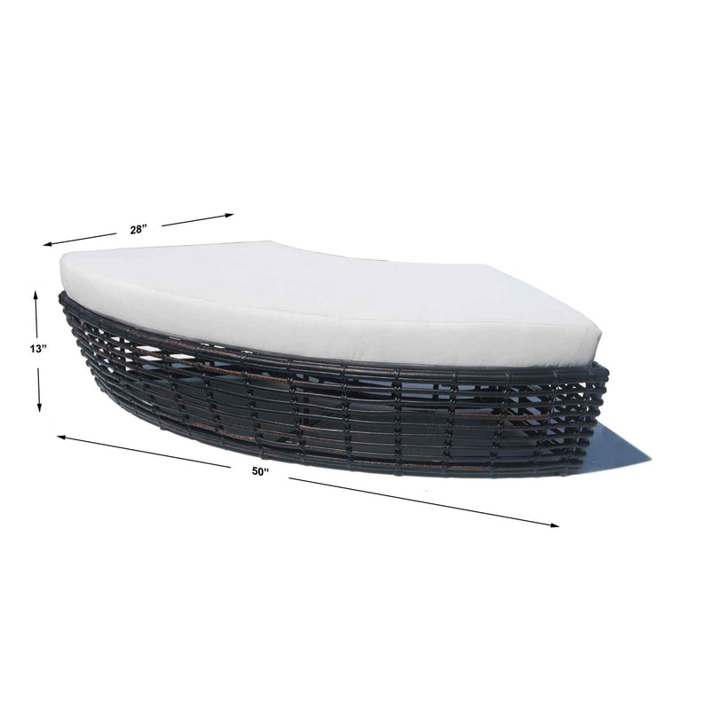 Skyline Design Halo Daybed with Sunbrella Cushions