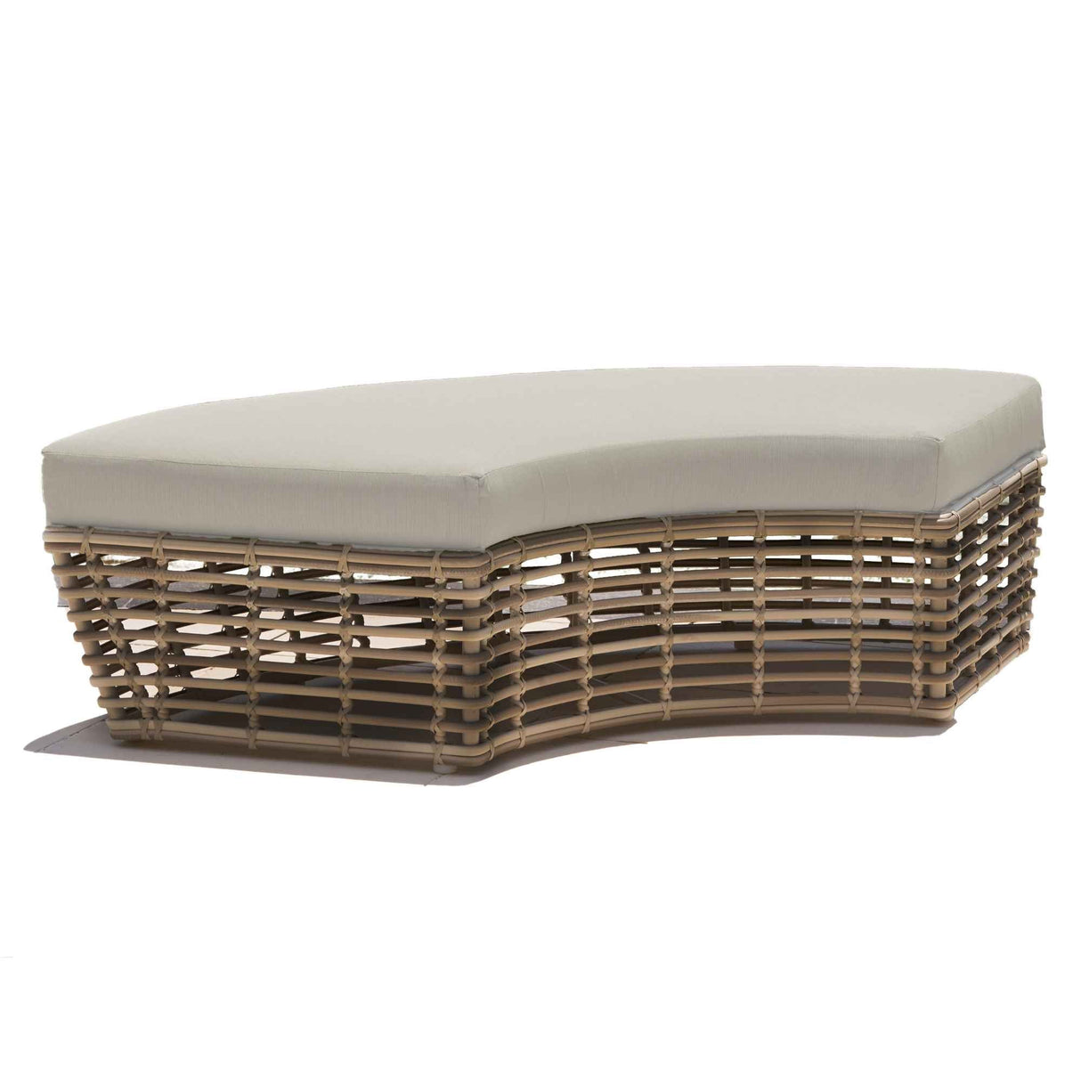 Skyline Design Halo Bench with Sunbrella Cushions