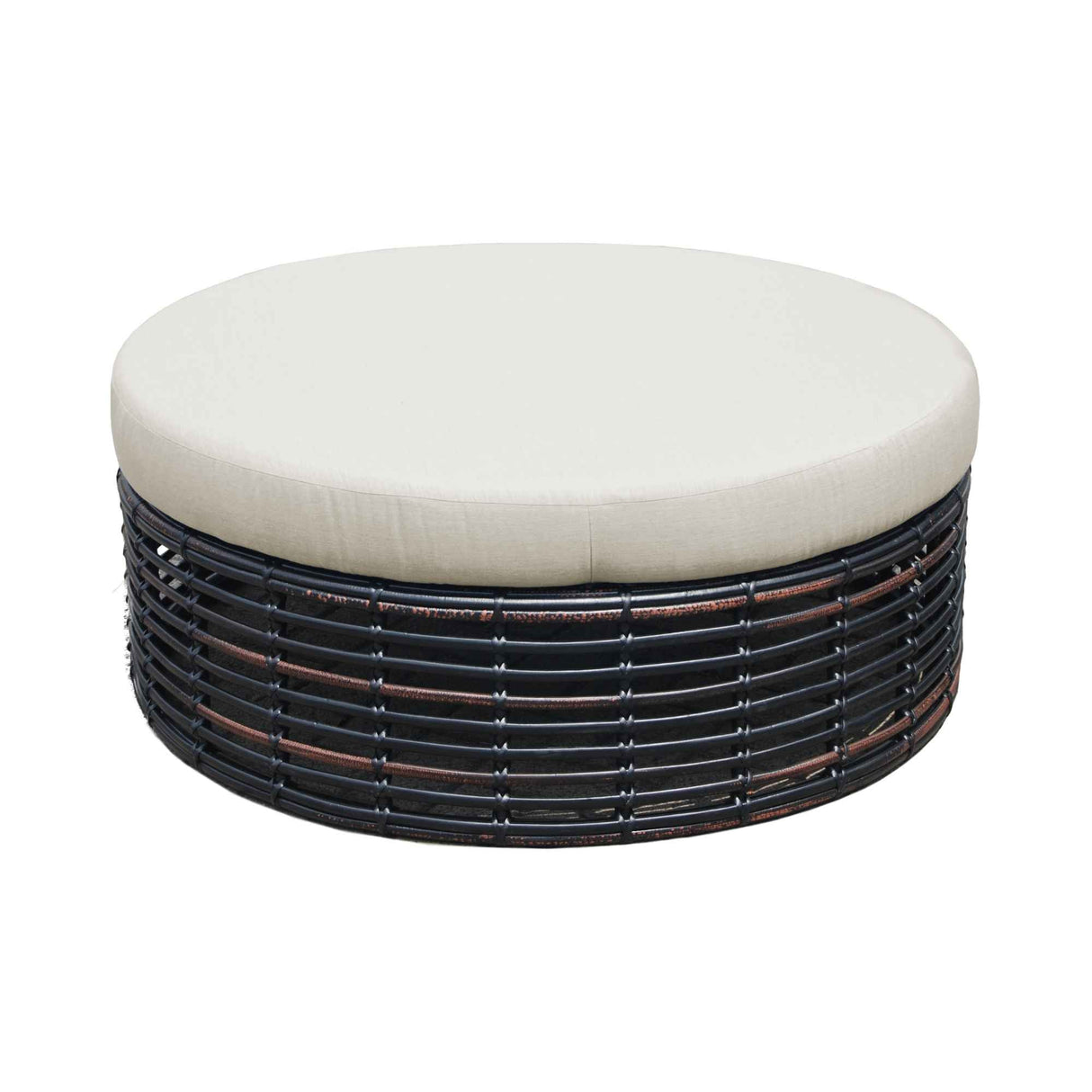 Skyline Design Halo Ottoman with Sunbrella Cushions