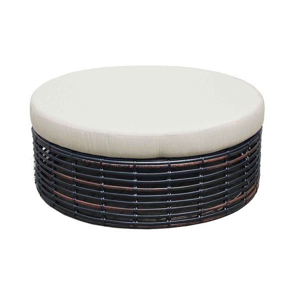 Skyline Design Halo Ottoman with Sunbrella Cushions