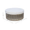 Skyline Design Halo Daybed with Sunbrella Cushions