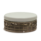 Skyline Design Halo Ottoman with Sunbrella Cushions