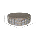 Skyline Design Halo Coffee Table with Glass