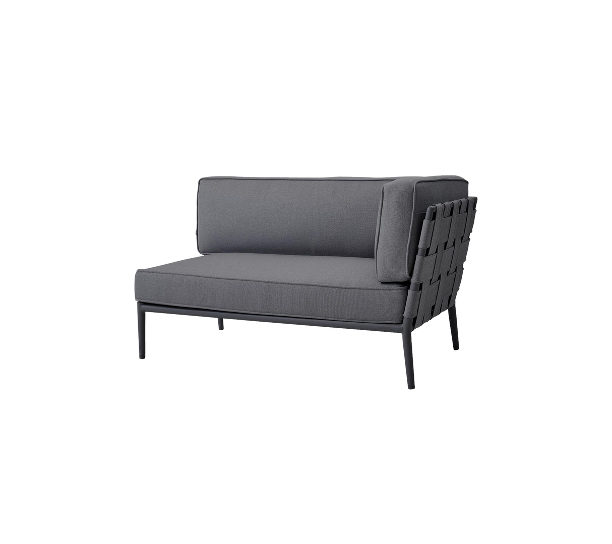 Conic 2-Seater Sofa Left Module Outdoor Sofa