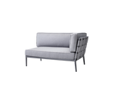 Conic 2-Seater Sofa Left Module Outdoor Sofa