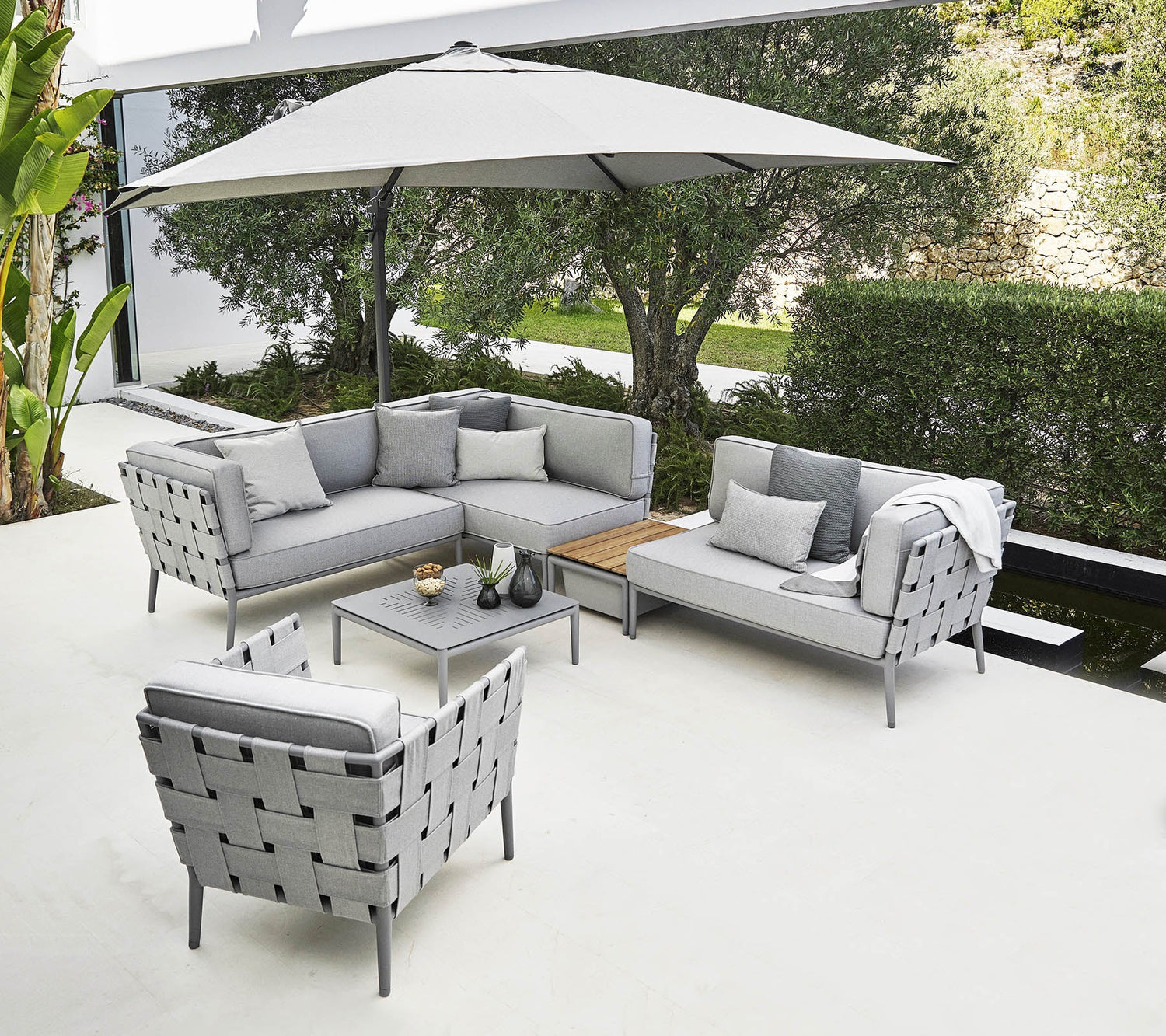 Conic 2-Seater Sofa Right Module Outdoor Sofa
