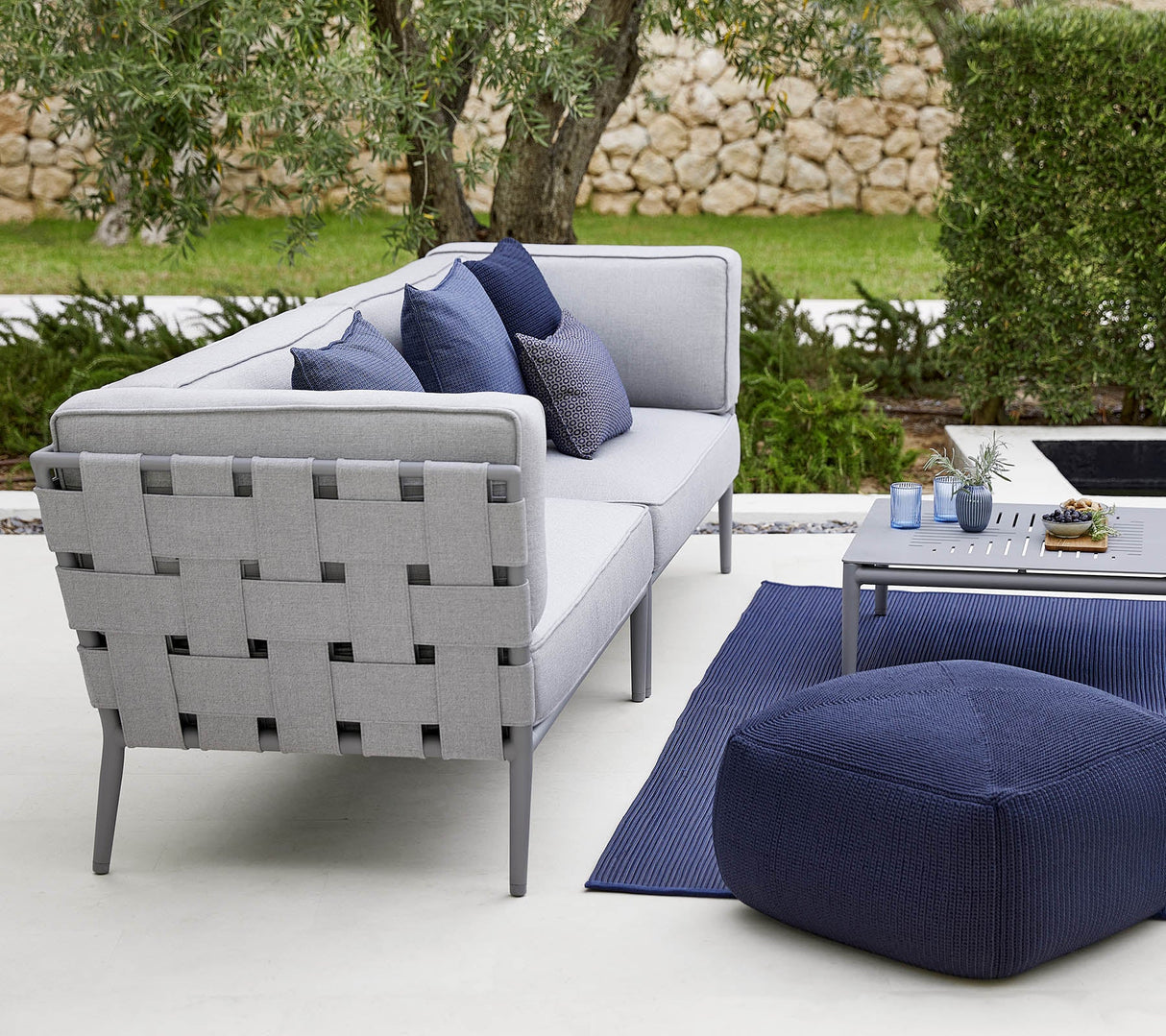 Conic 2-Seater Sofa Right Module Outdoor Sofa
