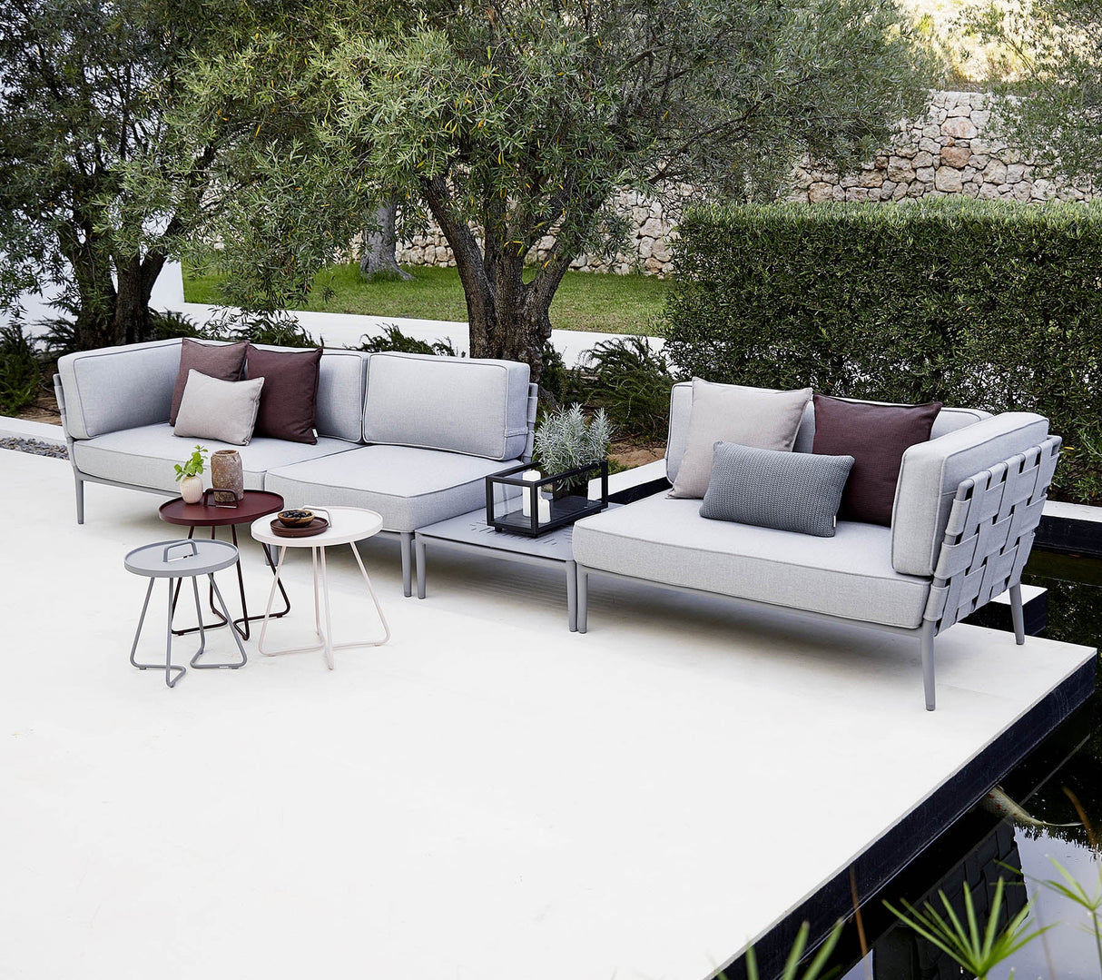 Conic 2-Seater Sofa Left Module Outdoor Sofa