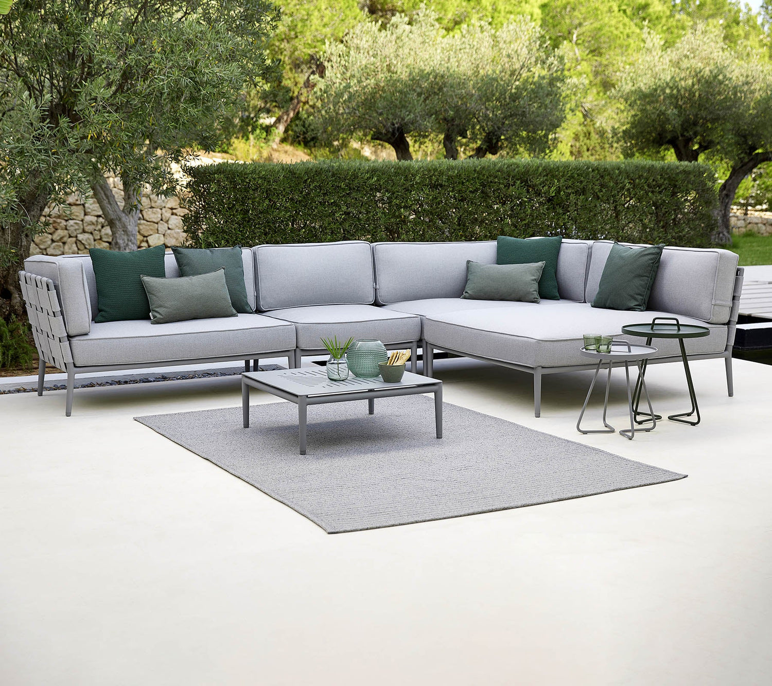 Conic 2-Seater Sofa Right Module Outdoor Sofa