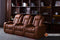 Valencia Tuscany Ultimate Luxury Leather Home Theater Seating