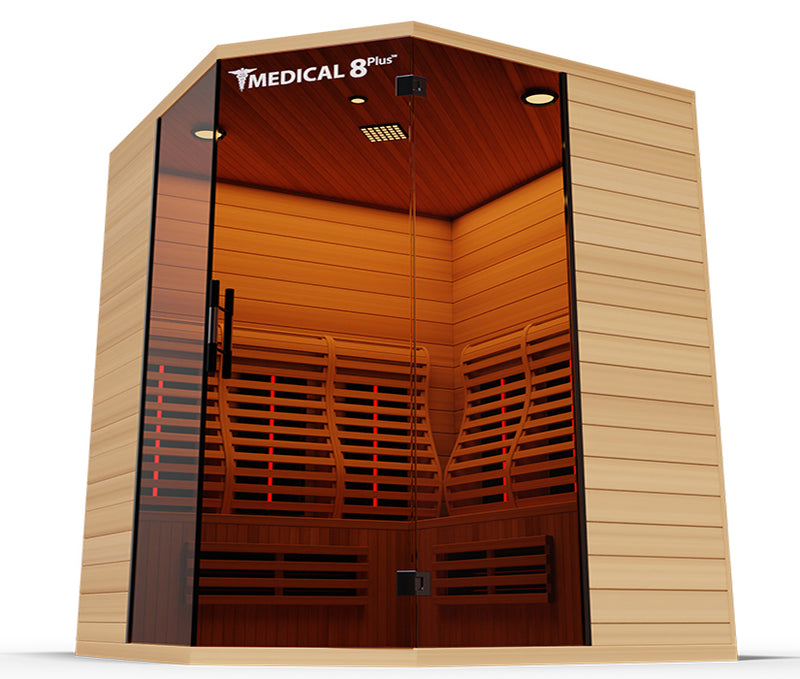 M Sauna 8 Plus v 2.0 - Ultra Full Spectrum Sauna