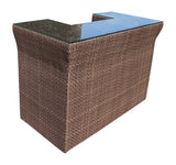 Atlantis Outdoor Bar with Glass