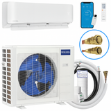 MRCOOL DIY Hyper Heat 18K Single Zone Mini Split Heat Pump System — 5th Gen DIYHH‑18 Bundle (230V)