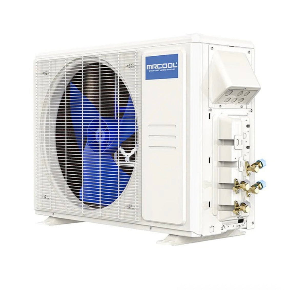 MRCOOL DIY 5th Gen Multi‑Zone 15,000 BTU Ductless Mini Split Air Conditioner & Heat Pump System 2‑Zone DIYM218HPW01D06