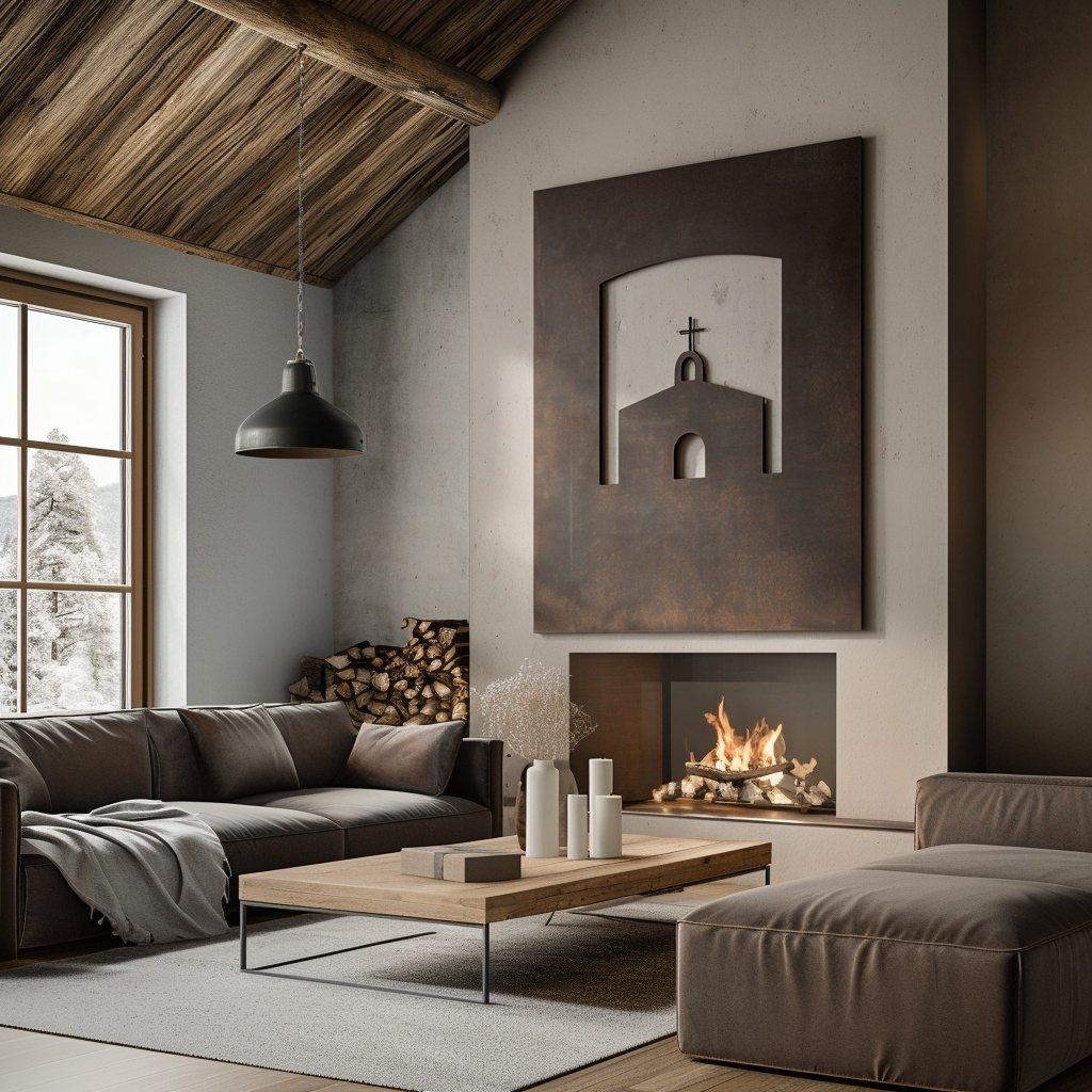 The Mission - Metal Wall Art