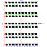 Alien Hydroponics EasyFeed 90 Pot 9 Row Kit