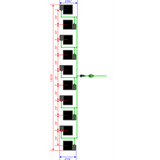 Alien Hydroponics EasyFeed 10 Pot 10 Row Kit
