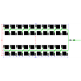 Alien Hydroponics EasyFeed 40 Pot 4 Row Kit