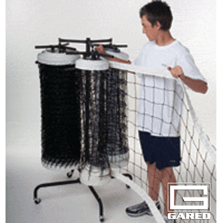 Gared Store-It Triple Net Storage Rack Freestanding Volleyball Net Trolley 9933