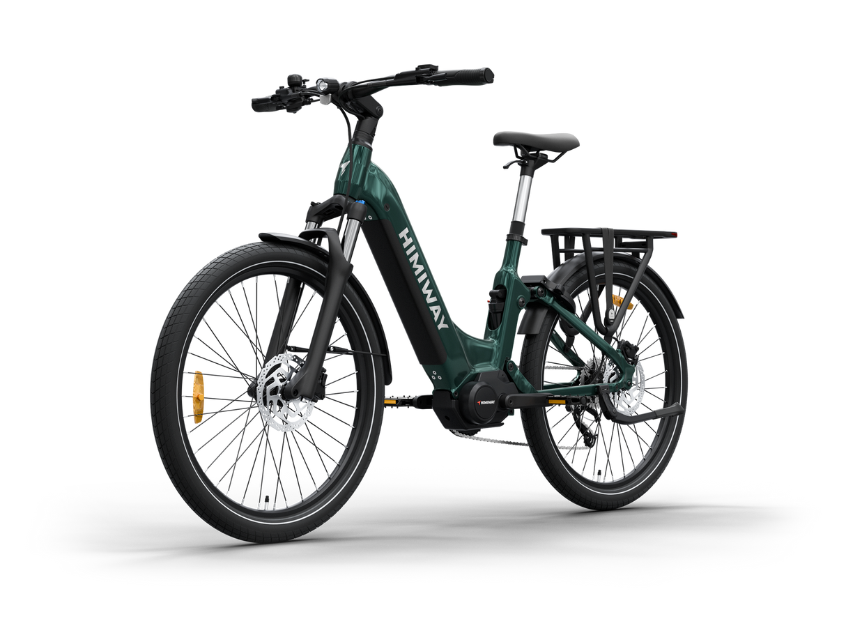 Himiway A7 Pro 500W Mid-Drive Full Suspension Urban Commuter Electric Bike