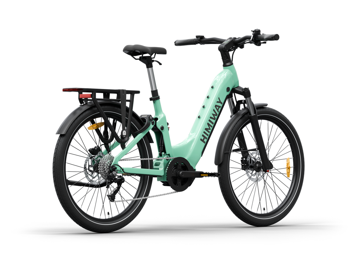 Himiway A7 Pro 500W Mid-Drive Full Suspension Urban Commuter Electric Bike