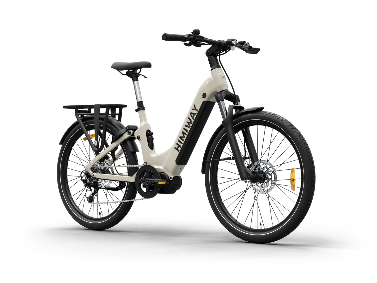 Himiway A7 Pro 500W Mid-Drive Full Suspension Urban Commuter Electric Bike