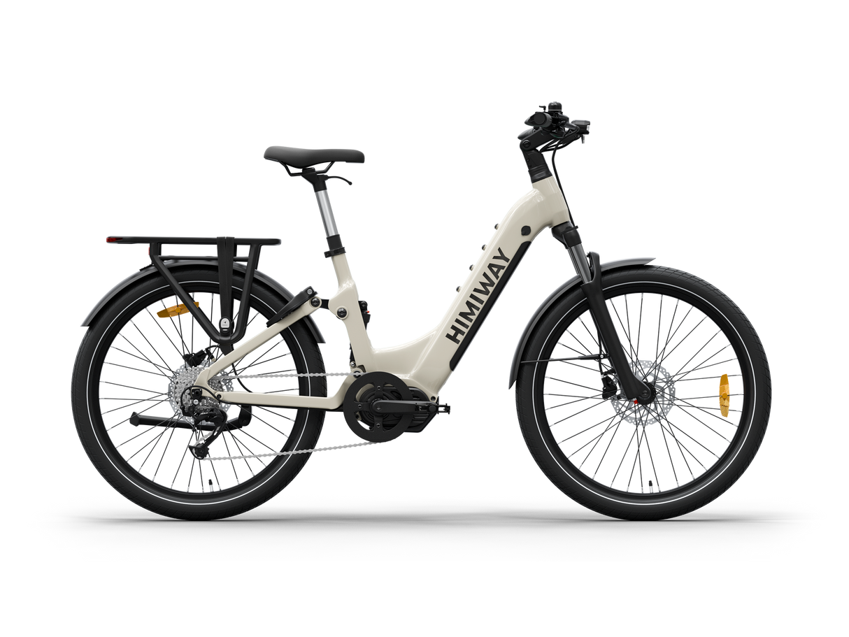 Himiway A7 Pro 500W Mid-Drive Full Suspension Urban Commuter Electric Bike
