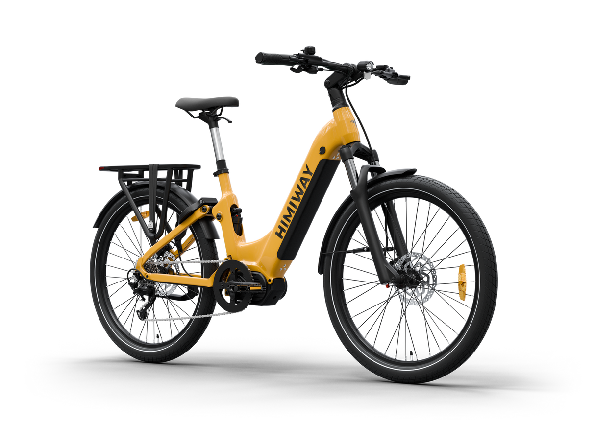 Himiway A7 Pro 500W Mid-Drive Full Suspension Urban Commuter Electric Bike