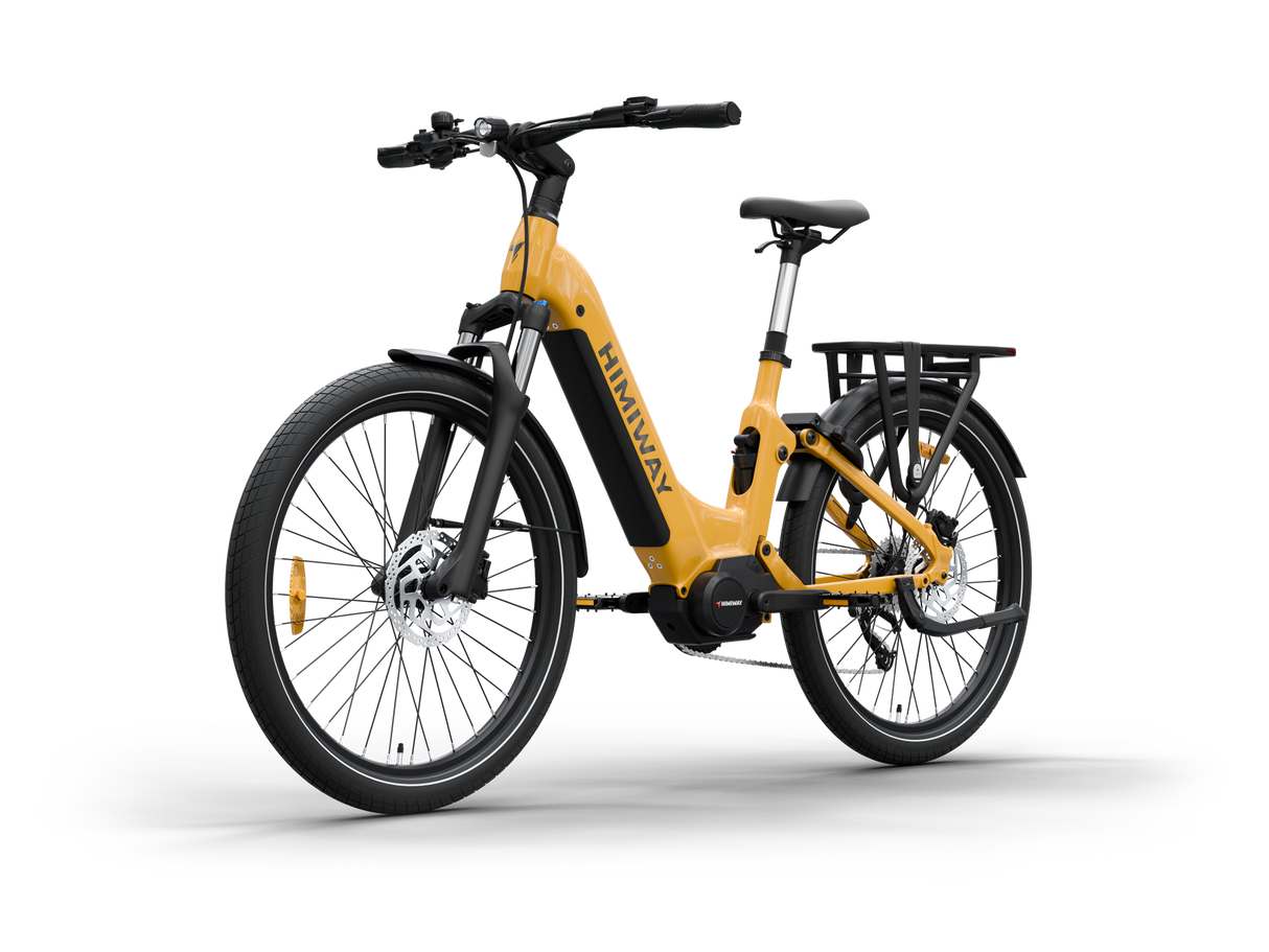 Himiway A7 Pro 500W Mid-Drive Full Suspension Urban Commuter Electric Bike