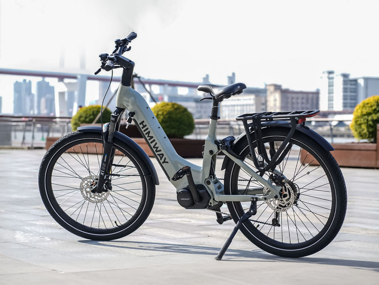 Himiway A7 Pro 500W Mid-Drive Full Suspension Urban Commuter Electric Bike