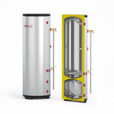 APOLLO DHW120 MAX - Stainless Combined Indirect Water Heater Tank