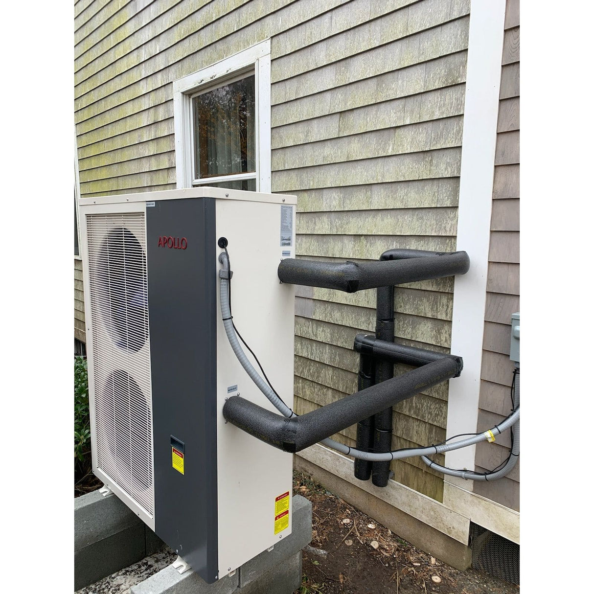 APOLLO Central Heat Pump - 72k BTU / 6 Ton - Air to Water - EVI Inverter DC Technology