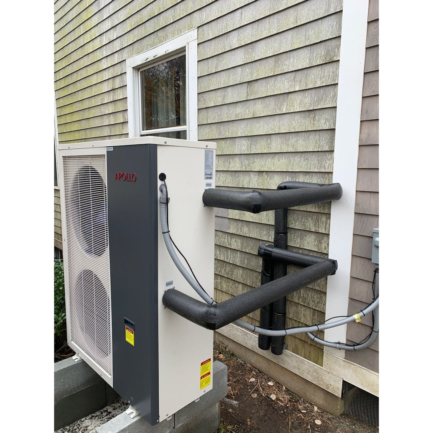 APOLLO Central Heat Pump - 72k BTU / 6 Ton - Air to Water - EVI Inverter DC Technology