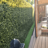 Designer Plants USA Natural Artificial Boxwood Wall 40"x40" Commercial Grade UV Resistant