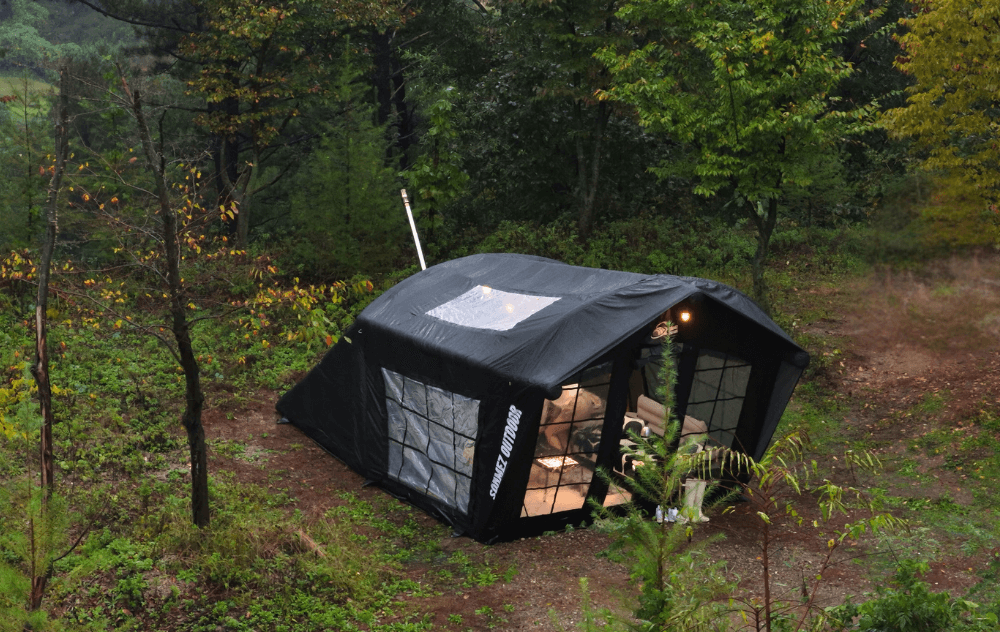 Sonmez Outdoor Air Arrow Inflatable Tent with Digital Air Pump